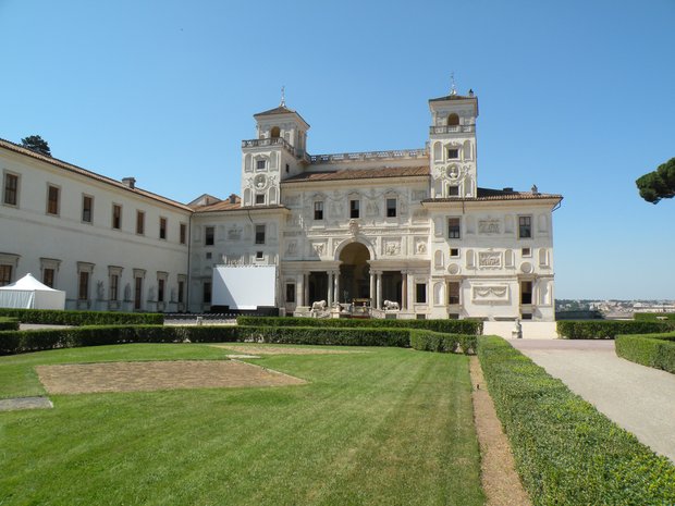  la Villa Médicis côté jardins